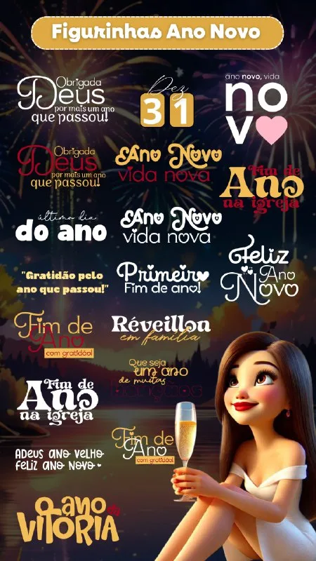 Prancha de pré-visualização de figurinhas 18